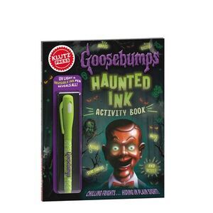 Goosebumps Haunted Ink Activity Book -- Klutz Press